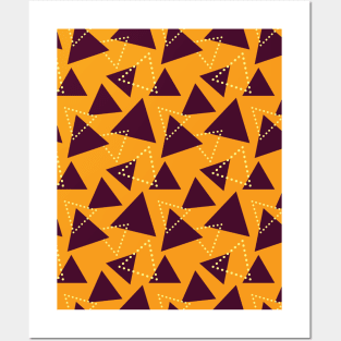 Triangle Seamless Pattern 011#001 Posters and Art